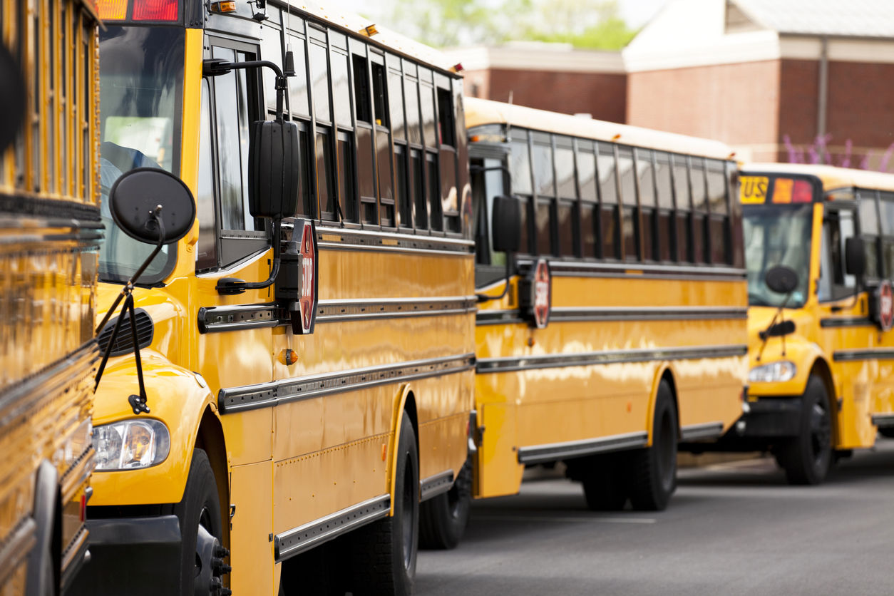 School Busses ((Photo by joecicak, istockphoto))