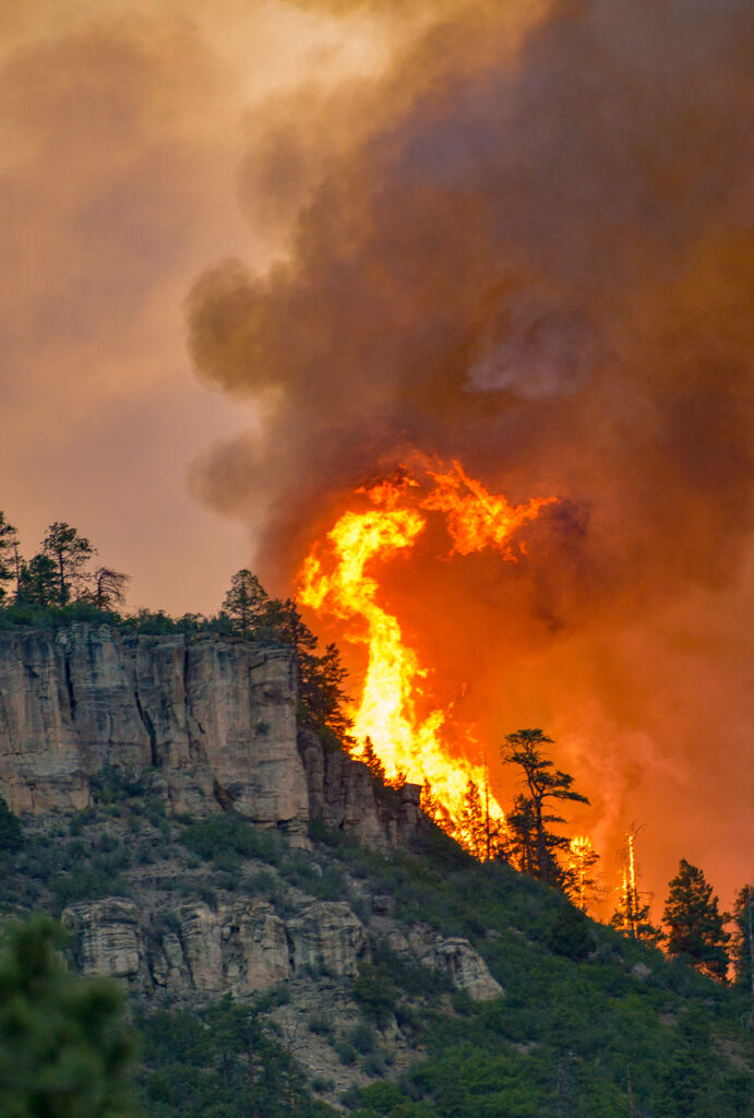 The 416 Fire north of Durango flares up above the Hermosa Hills subdivision on June 7, 2018. (ScottWeiserEnterprise Reporterscott.weiser@gazette.comhttps://secure.gravatar.com/avatar/bedf4ba0a073402c3991ce97ce2869c4?d=mm&r=g)