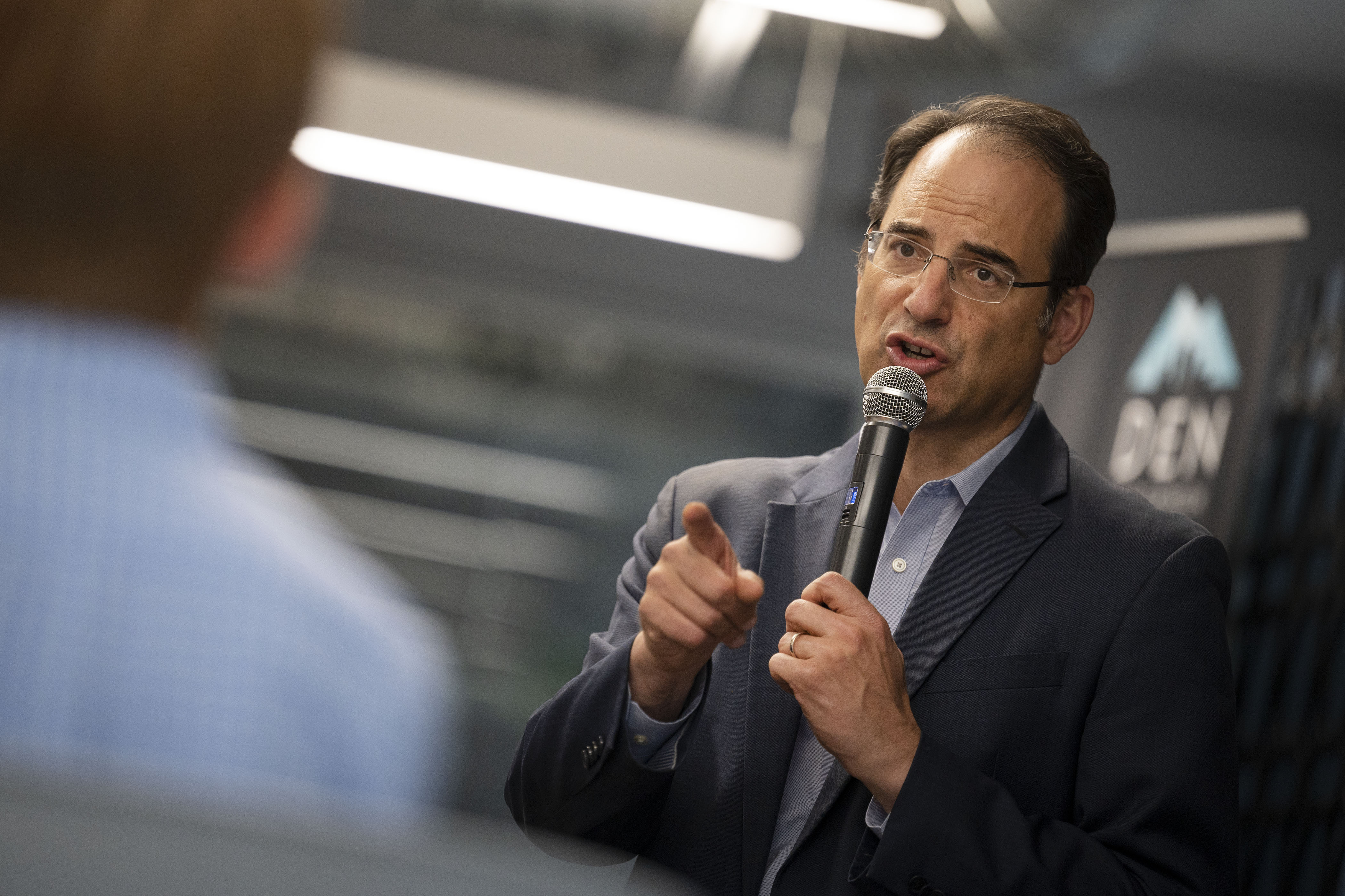 FILE PHOTO: Colorado Attorney General Phil Weiser gives the closing remarks during the “Generation Alpha: Young Entrepreneurs Focusing On Climate Change, Wars, Pandemics And Technology” session of 2022 Denver Startup Week. A partnership between Colorado and Wyoming to develop and commercialize climate-resilient and sustainable technologies is one of 16 finalists in a competition that could bring the states up to $160 million over 10 years from the National Science Foundation’s Regional Innovation Engines Competition. (TimHursttim.hurst@gazette.comhttps://secure.gravatar.com/avatar/aca82bd62b4ee425c598527cd6faa1b1?d=mm&r=g)