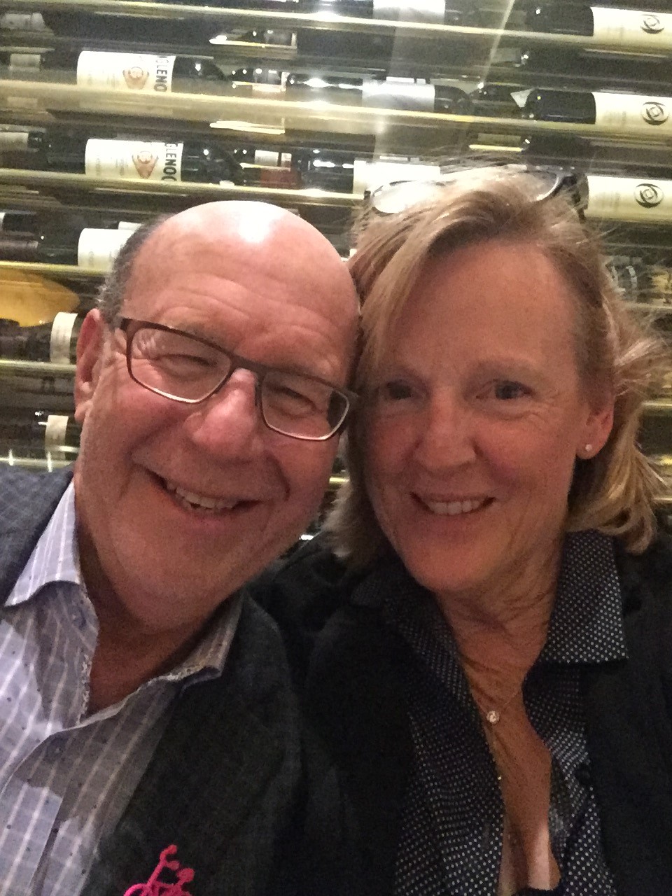 Steve Sander with his fried of 35 years Jackie Brown-Griggs. Sander died Sunday, Oct. 15, 2023. (Courtesy: Jackie Brown-Griggs)