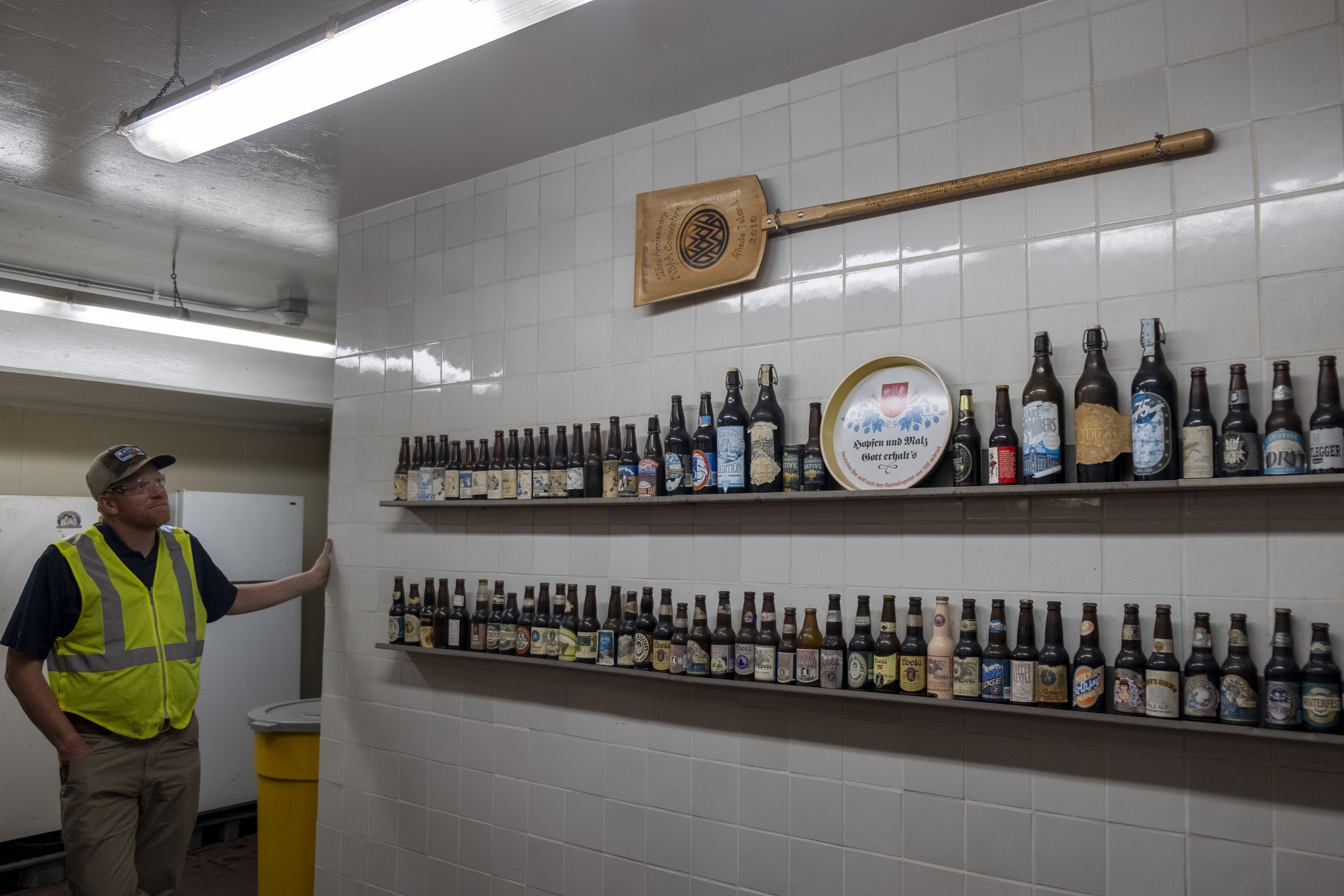 Peter J. Coors looks at a wall of old beer bottles in the AC Golden room while giving a tour of the Coors Brewery Tuesday, Sept. 26, 2023 in Golden, Colorado. (JonathanIngrahamDigital Strategistjonathan.ingraham@denvergazette.comhttps://denvergazette.com/content/tncms/avatars/c/dd/7f0/cdd7f086-b693-11ec-b373-bba598953eb6.fc0f5608a6f1144f64f080f771bd904d.png)