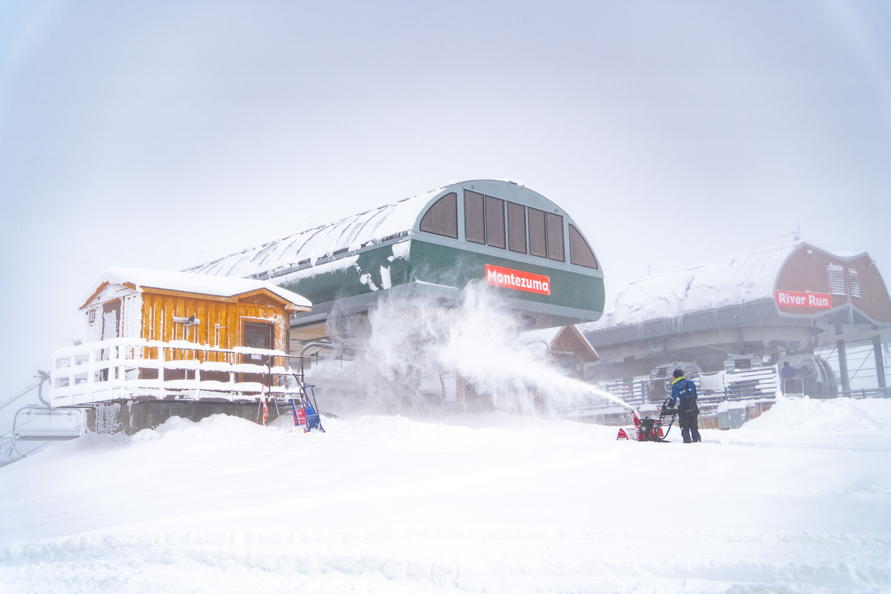Snow guns fire at Keystone Resort, which will open its 2023-24 season Wednesday, Nov. 1. (Courtesy, Keystone Ski Resort, Katie Young)