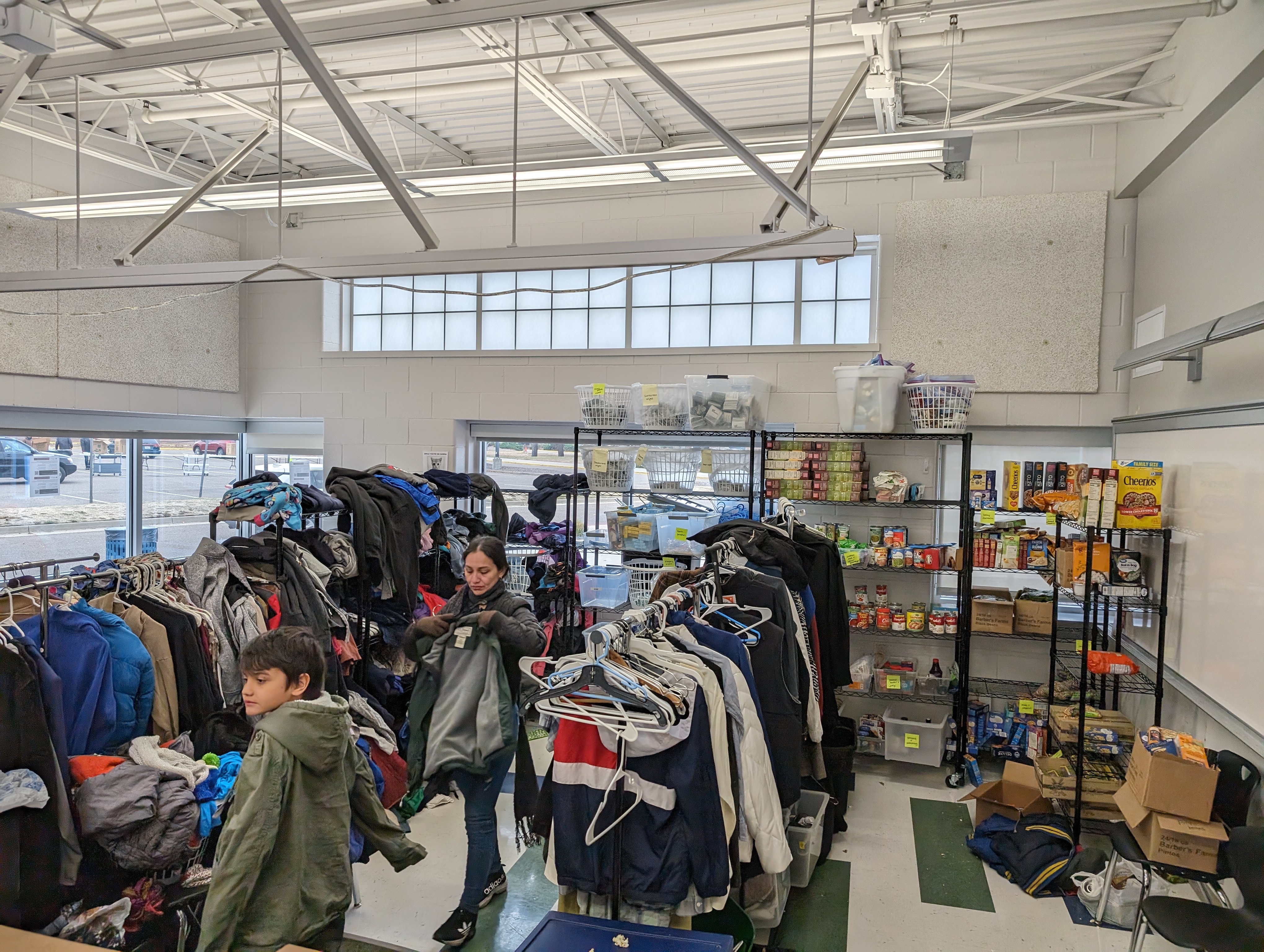 Prairie Middle School had its pantry open during the Thanksgiving giveaway. The small donation center provided free clothes, canned goods and home supplies to any community members that needed help. (SageKelleyJefferson County Reportersage.kelley@denvergazette.comhttps://denvergazette.com/content/tncms/avatars/e/5f/457/e5f45740-2717-11ee-85b2-ab80f2d36252.5b966c1d2ce4987987665d57c237eda4.png)