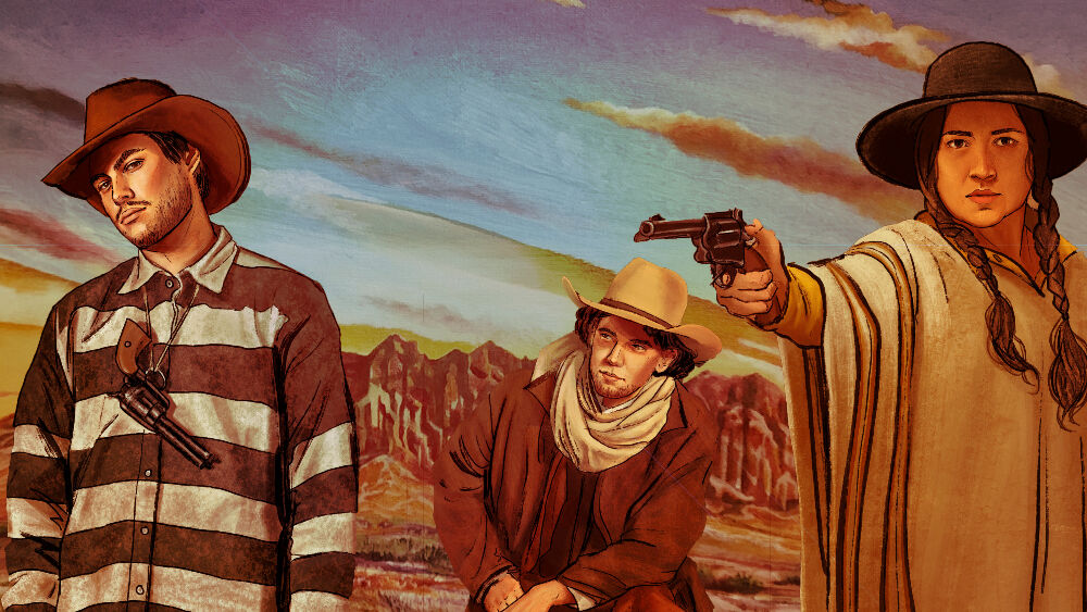 A still from the partially animated Colorado-made film