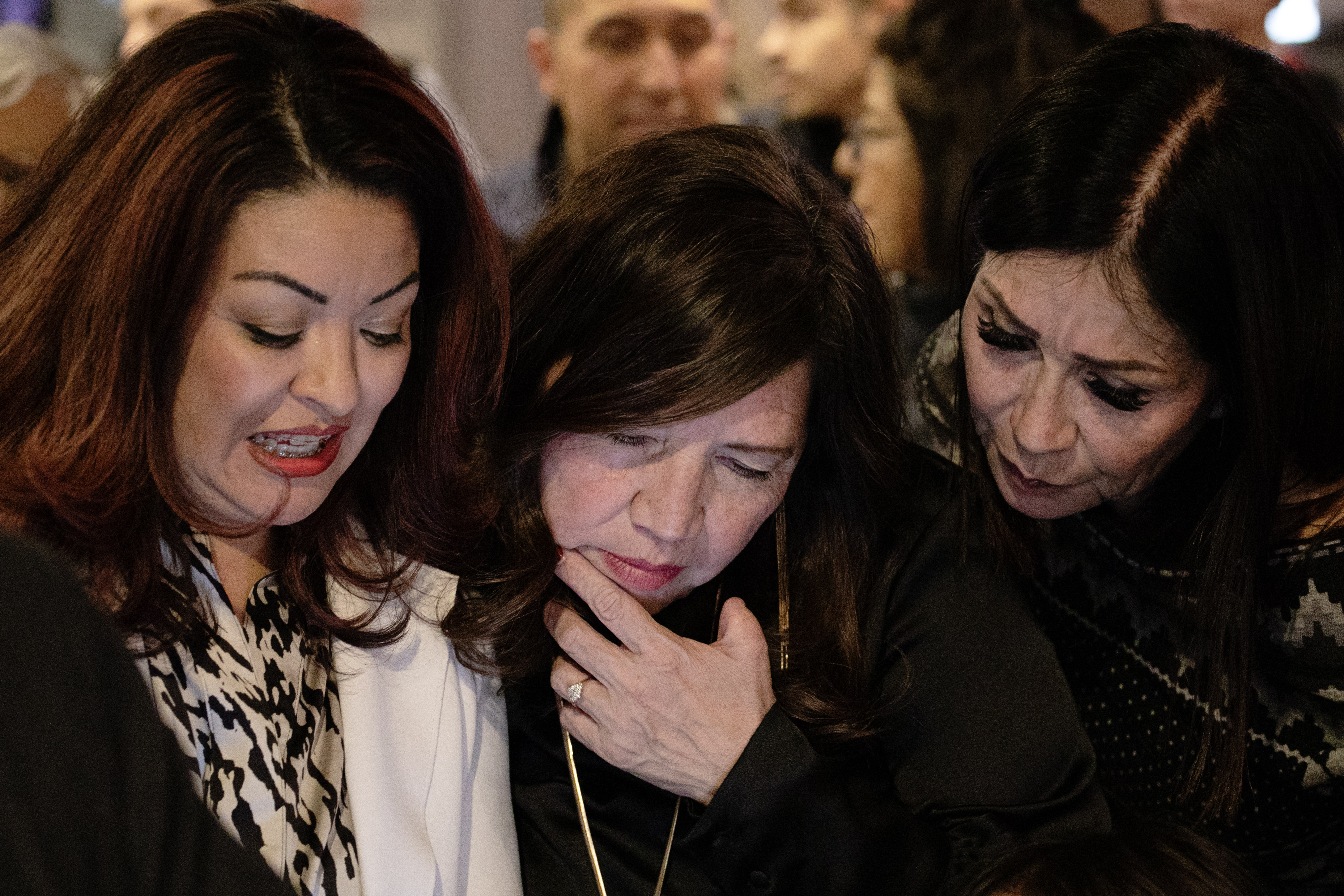 FILE PHOTO: Marlene DeLaRosa, center, refreshes election results on a supporter's phone  for her school board race on election night at a watch party in Denver on Nov. 7, 2023. She will be sworn in Tuesday. (TomHellauerMultimedia Producertom.hellauer@denvergazette.comhttps://denvergazette.com/content/tncms/avatars/f/9e/622/f9e6228a-3b6b-11ed-bf10-fbb71fa8e421.f54b911252c540f1d61709edc4727a39.png)