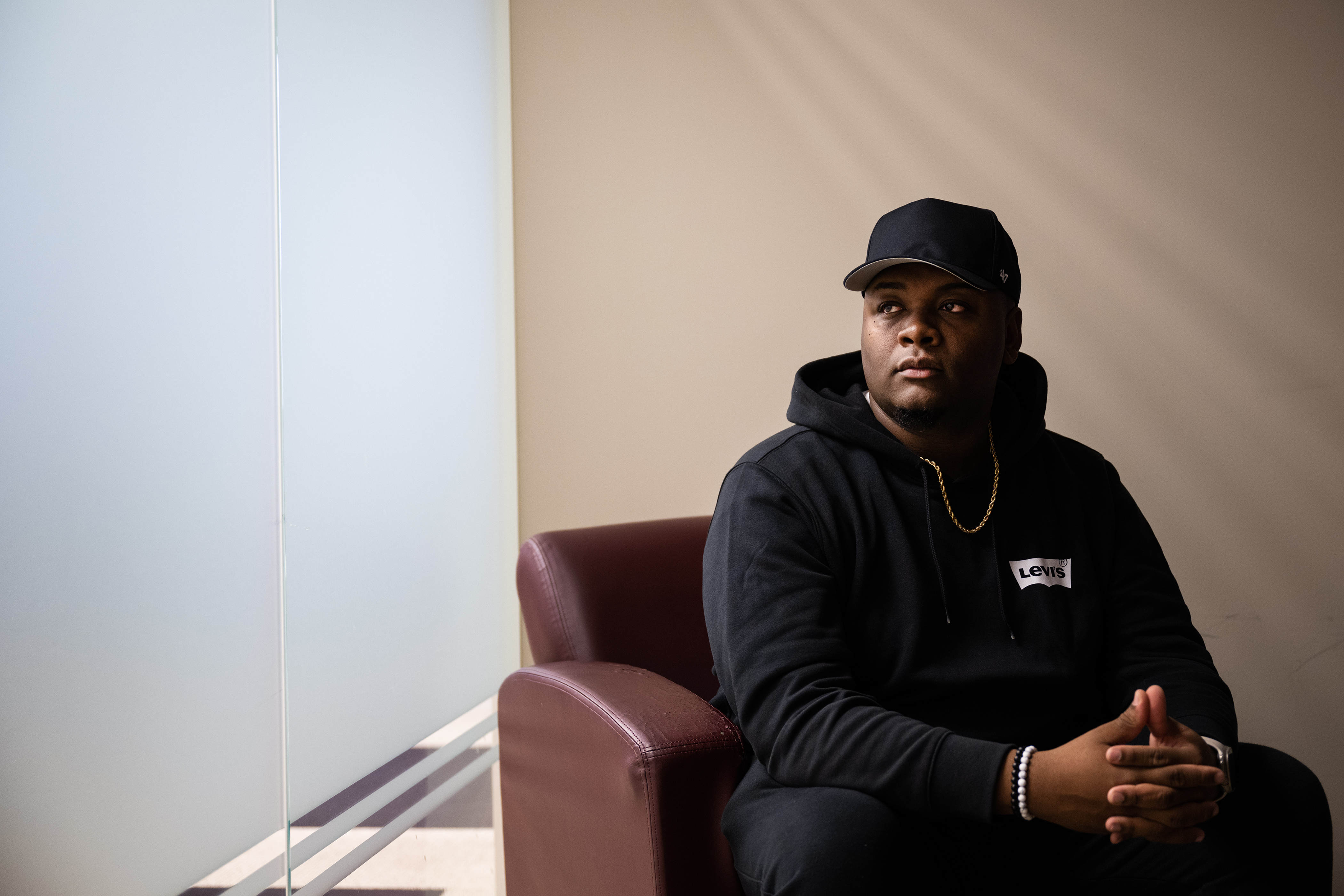 Outgoing Denver Public Schools Board of Education Vice President Auon'tai Anderson sits for a photo on Monday, Nov. 20, 2023, at the Denver Gazette newsroom in Denver. (Timothy Hurst/Denver Gazette) (TimHursttim.hurst@gazette.comhttps://secure.gravatar.com/avatar/aca82bd62b4ee425c598527cd6faa1b1?d=mm&r=g)