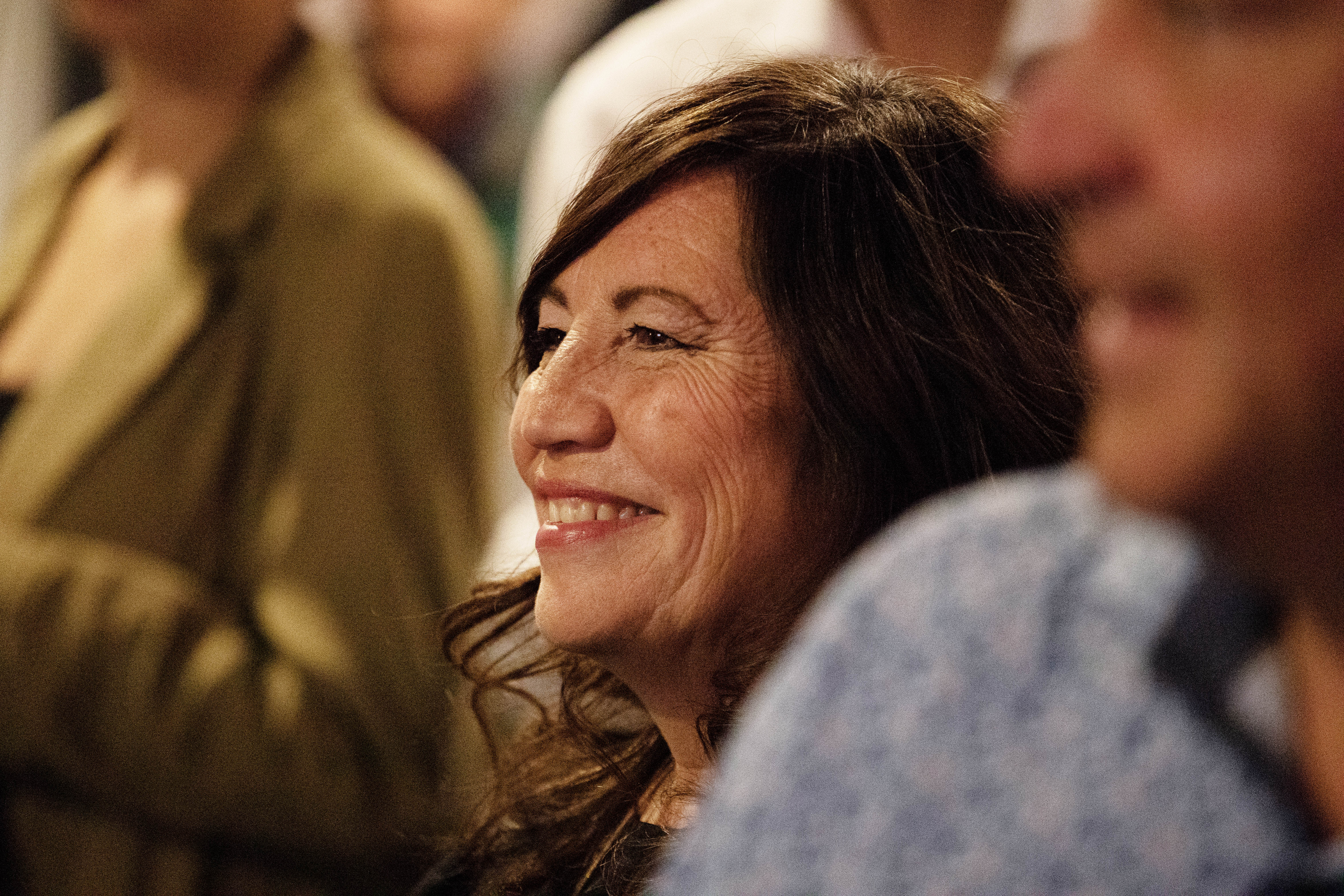 Marlene De La Rosa smiles after jumping out to an early lead in her Denver school board race at a watch party at Bar38 in Denver on Nov. 7, 2023. (TomHellauerMultimedia Producertom.hellauer@denvergazette.comhttps://denvergazette.com/content/tncms/avatars/f/9e/622/f9e6228a-3b6b-11ed-bf10-fbb71fa8e421.f54b911252c540f1d61709edc4727a39.png)