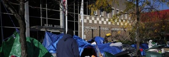 Chicago Mayor Brandon Johnson moves immigrants into churches from police stations