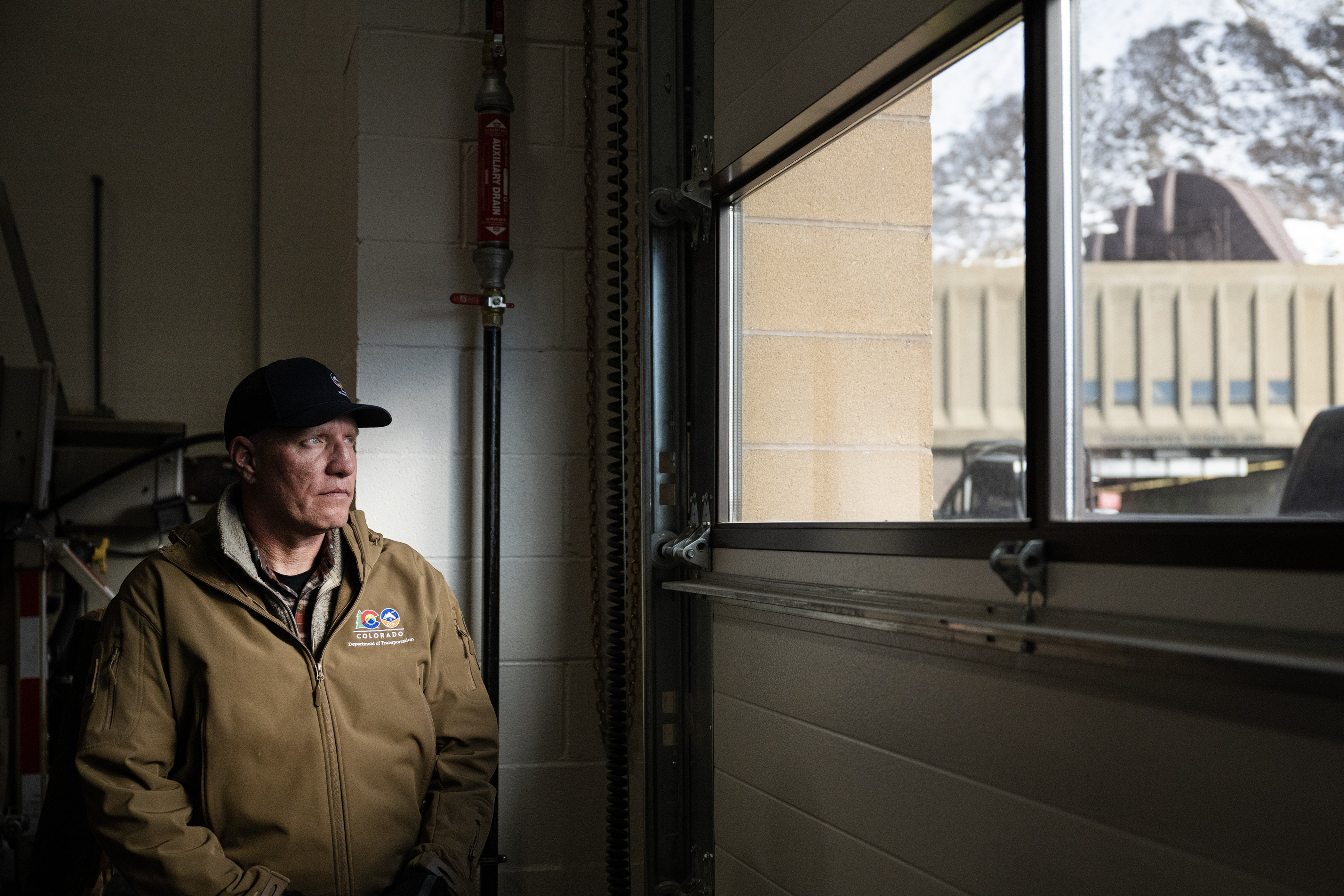 Colorado Department of Transportation director of maintenance operations John Lorme poses for a portrait inside one of the bays of the new maintenance facility on Friday, Nov. 17, 2023, at the West Portal of the Eisenhower–Edwin C. Johnson Memorial Tunnel in Summit County, Colo. (Timothy Hurst/Denver Gazette) (TimHursttim.hurst@gazette.comhttps://secure.gravatar.com/avatar/aca82bd62b4ee425c598527cd6faa1b1?d=mm&r=g)