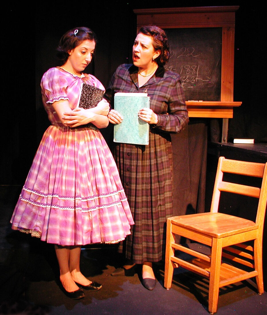 Jessica Posner, left, and Gabriella Cavallero starred in Judy GeBauer's 'Every Secret Thing' for Modern Muse Theatre Company in 2007. (COURTESY MODERN MUSE THEATRE COMPANY)