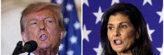Trump dominates while Nikki Haley moves into second place in New Hampshire poll
