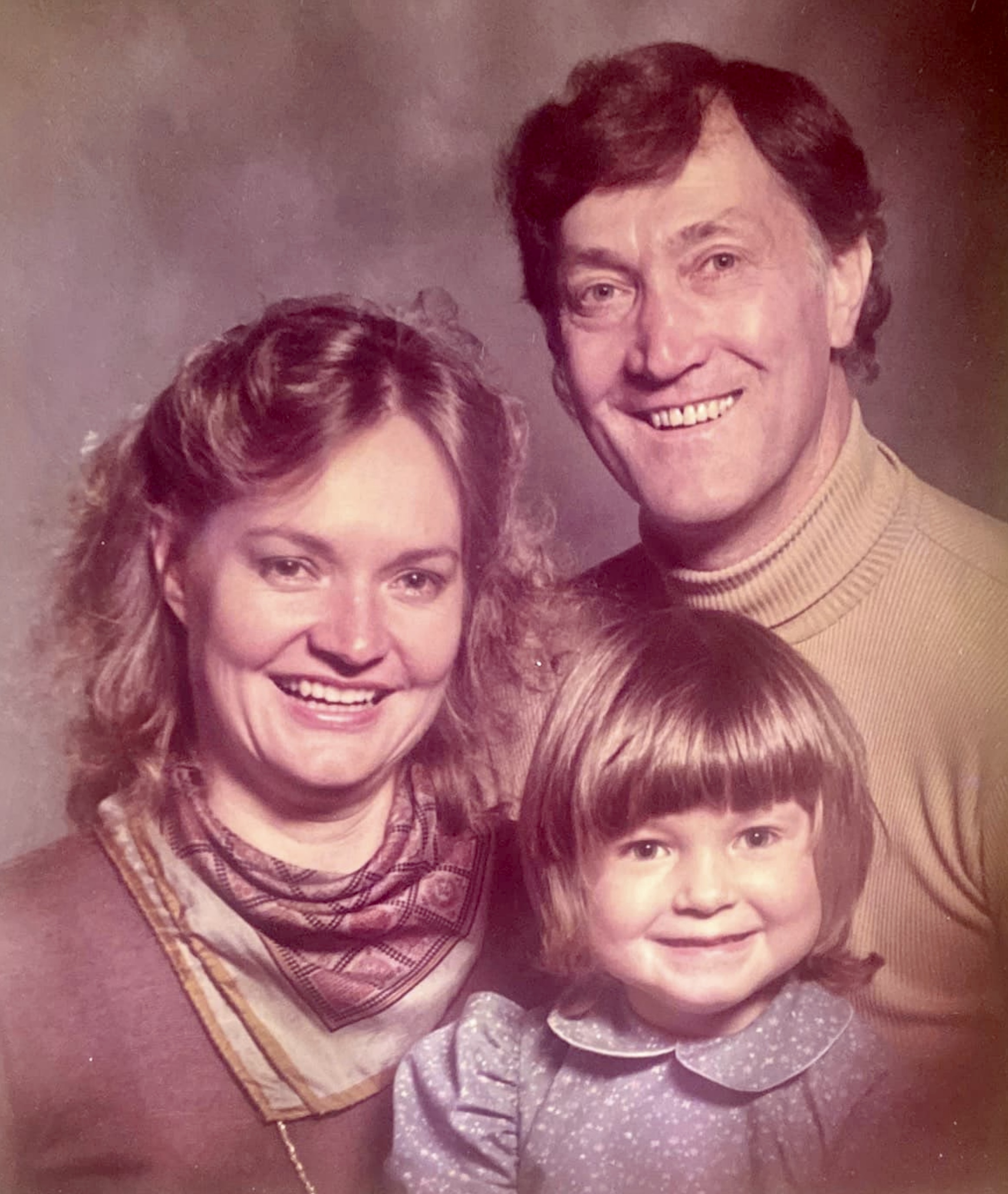 From left: Judy, Gene and Amber GeBauer. (Courtesy Amber Bryant)