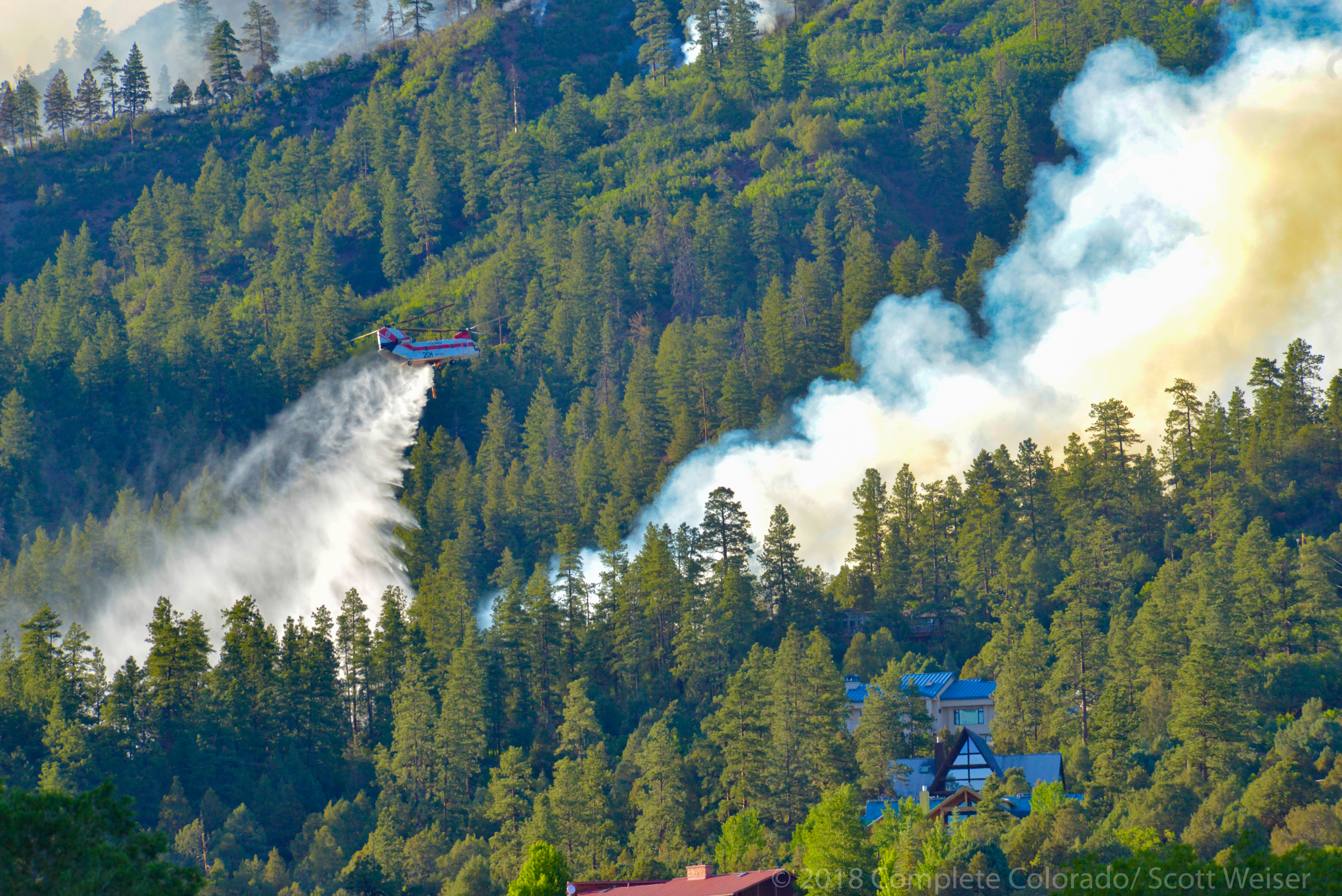 416 fire near Durango, Colo. (Scott Weiser)