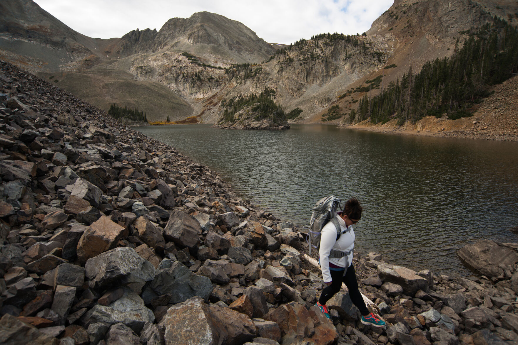 Veneri Lake Agnes at State Forest State Park in northwest Colorado. (Photo courtesy Colorado Parks and Wildlife)