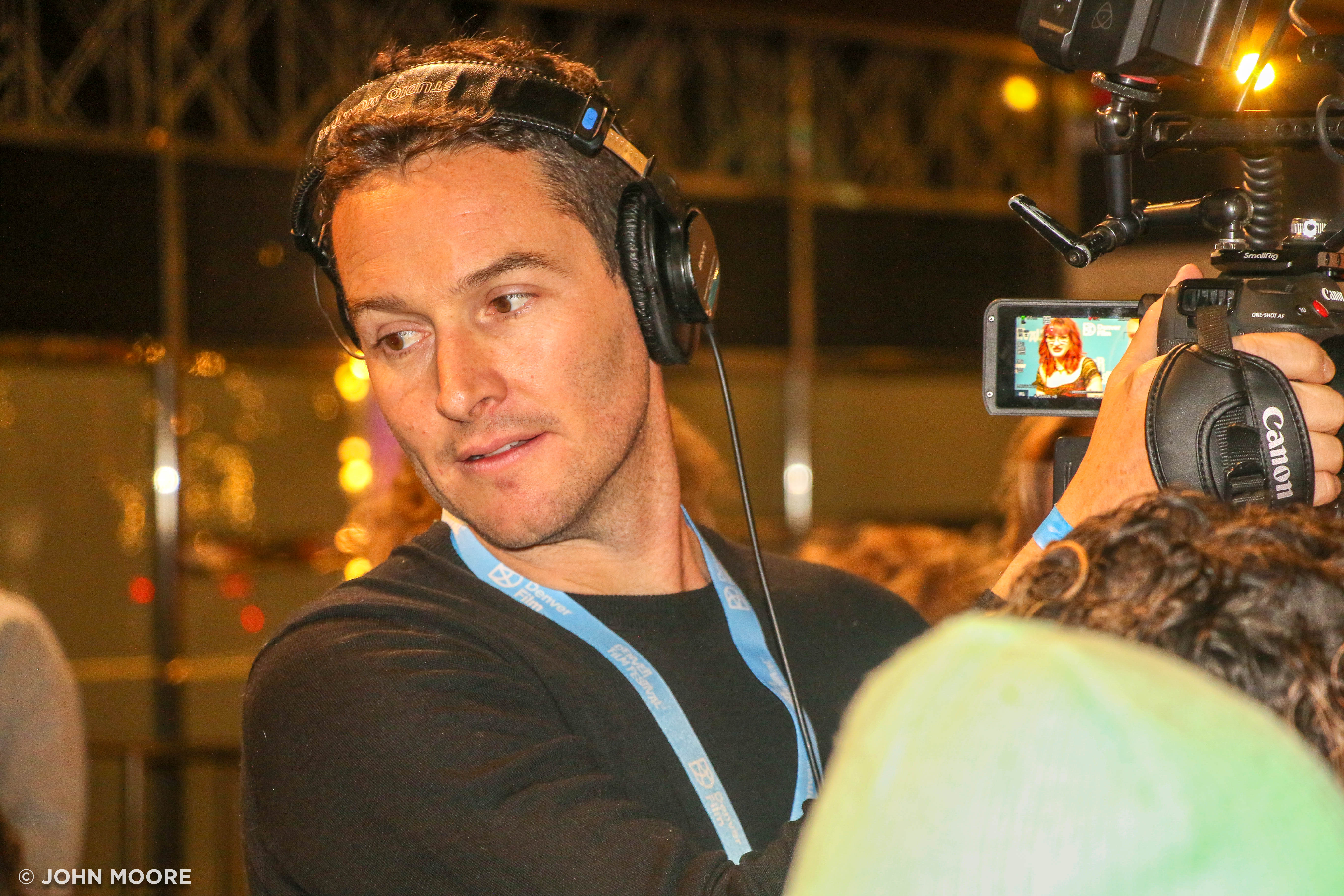 Denver filmmaker Mitch Dickman of Listen Productions at the 2023 Denver Film Festival. He is the director of the documentary 