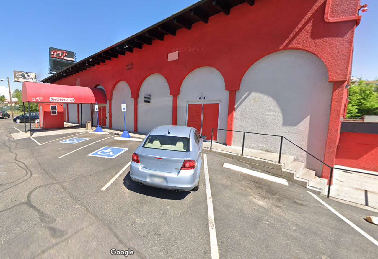 PT's Showclub, 1601 W. Evans Ave., in Denver must close for 14 days in January, after admitting to prostitution activities, according to the Denver Department of License and Excise. (Google StreetView)