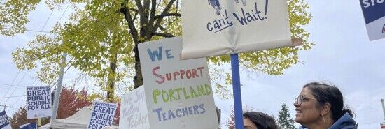 Portland teachers use strike to demand racial equity trainings as schools stay closed