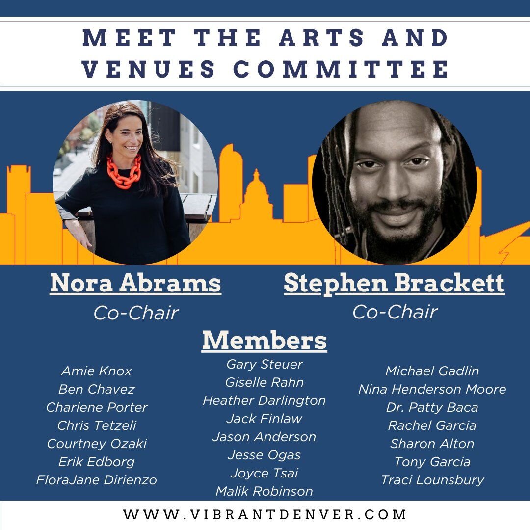 The mayoral committee tasked with identifying three finalists to run the city of Denver's department of Arts & Venues did just that – and yet, none of their recommendations got the job. (COURTESY VIBRANT DENVER)