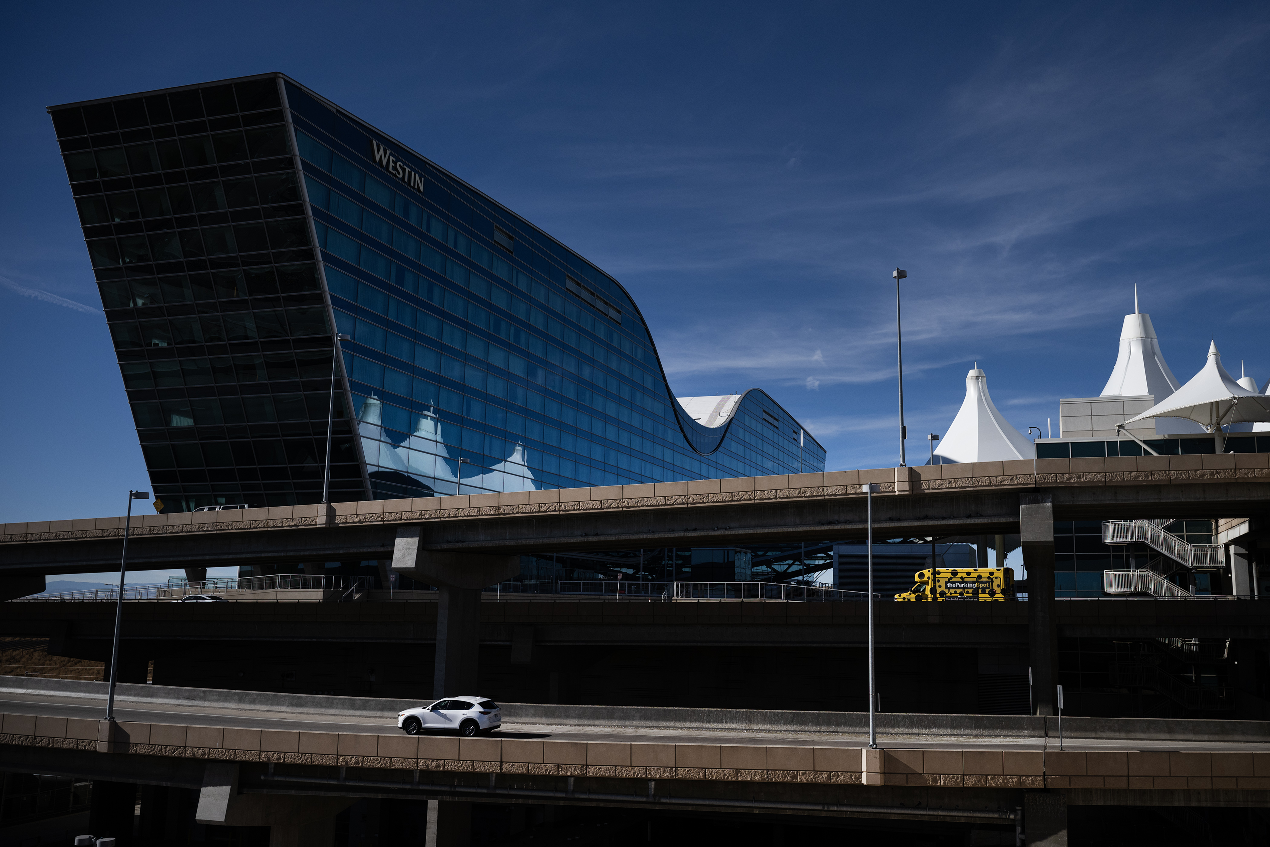 The The Westin Denver International Airport hotel is seen on Wednesday, Nov. 22, 2023, in Denver, Colo. (Timothy Hurst/Denver Gazette) (Timothy Hurst/Denver Gazette)