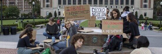 Israel war: Columbia University suspends pro-Palestinian student groups