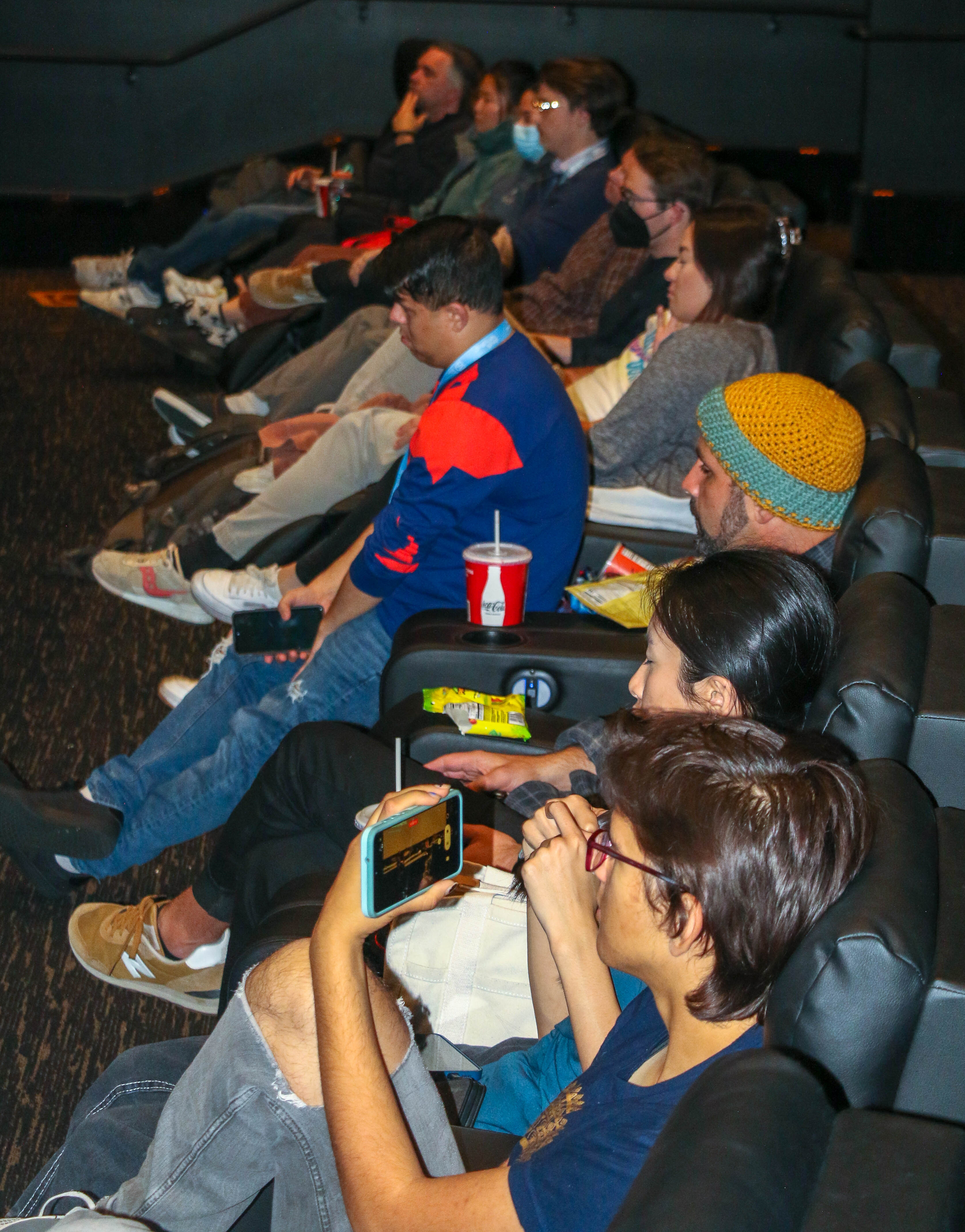 The Denver Film Festival honored the creative team behind “Spider-Man: Across the Spider-Verse” with its inaugural 5280 Award after a special screening at the AMC9. (JOHN MOORE)