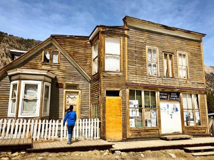 St. Elmo Ghost Town. Photo: Spencer McKee.