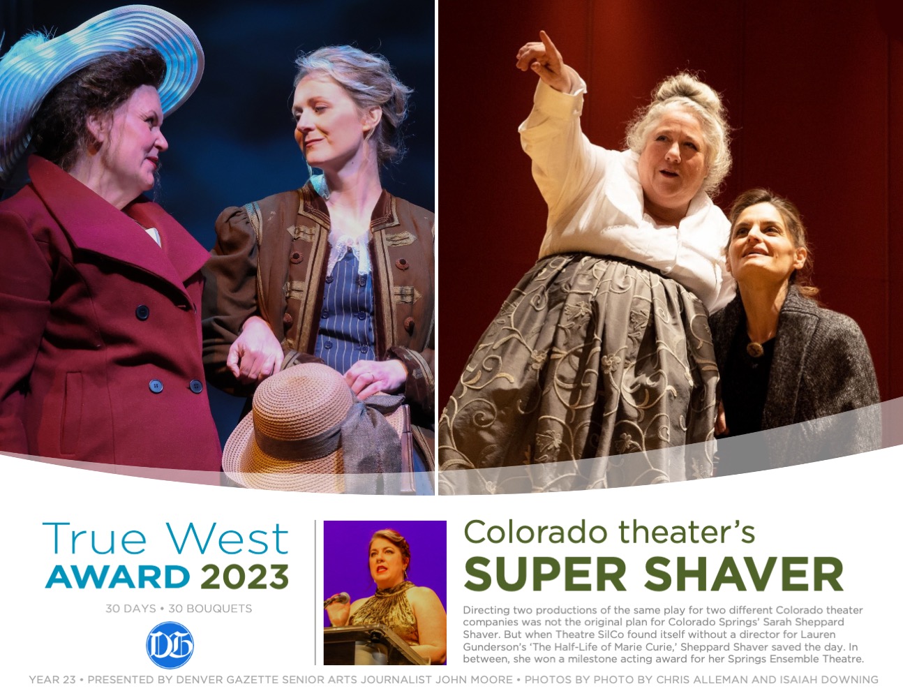 1. Lead 2023 TRUE WEST AWARDS DAY 12 SARAH SHEPPARD SHAVER