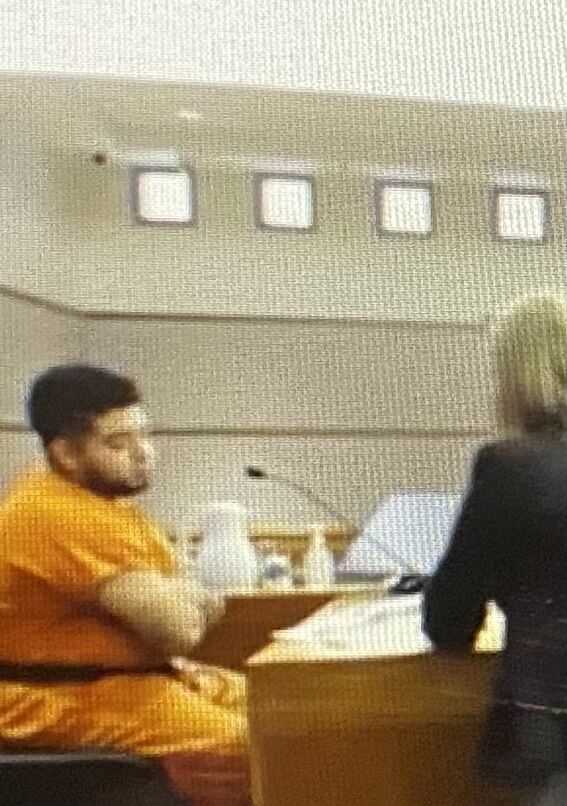 Jerry Lopez testified that two AR-15 magazines being shown to him by defense attorney Nancy Holton belong to him. The trial of Lopez' brother-in-law, Sonny Almanza, is in its fourth day and expected to last into next week. (First Judicial District livestream via WebEx)