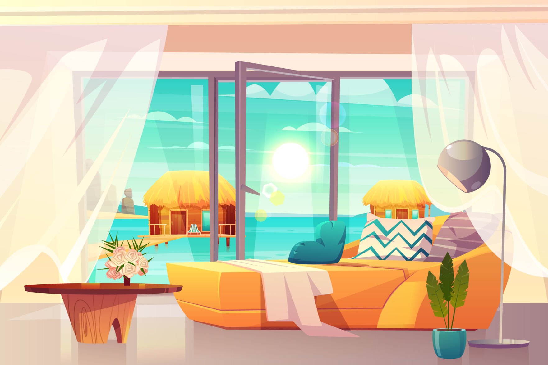The author’s longing to own a beach getaway started as a far-fetched fantasy that gradually grew. (Illustration courtesy of Maksim Pauliukevich/dreamstime.com)