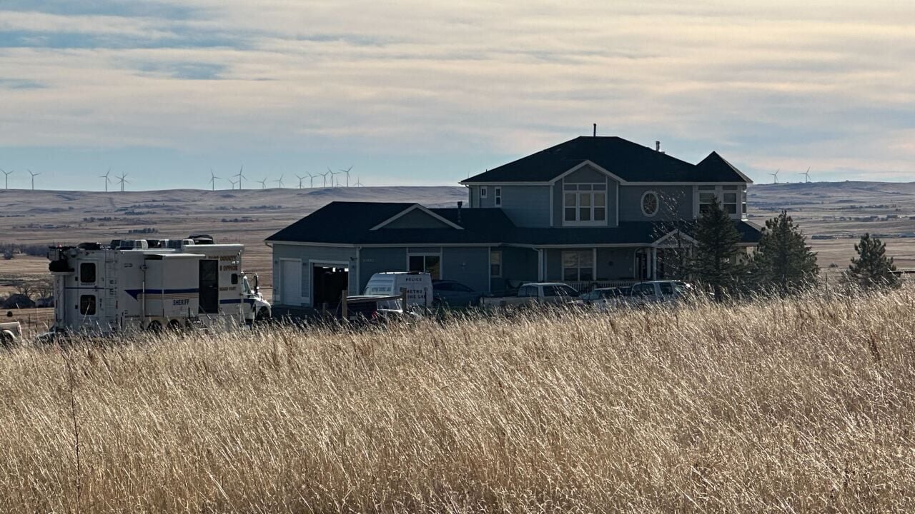 The El Paso County Sheriff's Office is investigating a shooting inside a home on Akawi Way. (Courtesy of Gazette news partner KOAA)