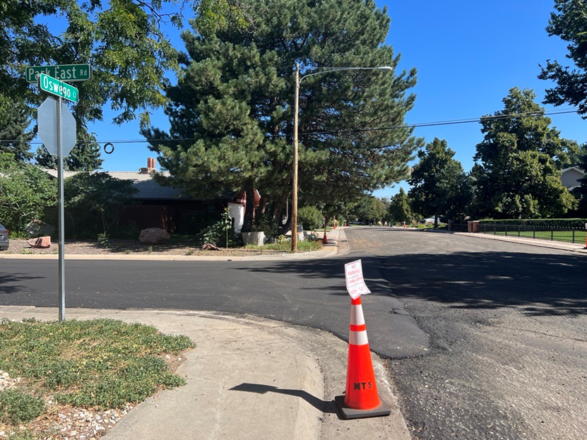 Build Up Aurora road work