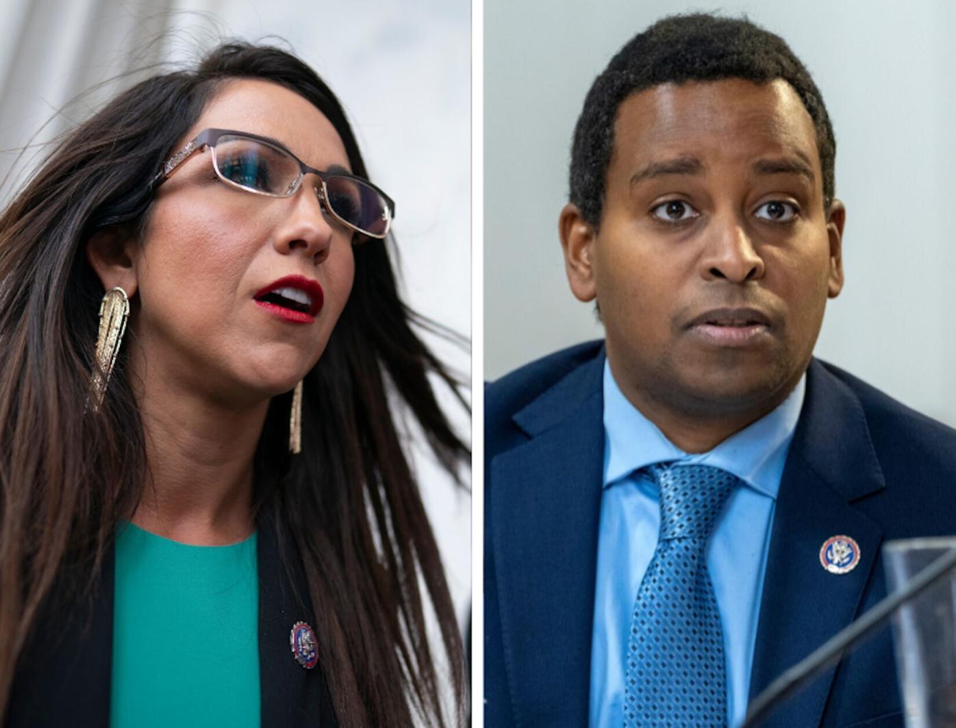 Boebert Neguse impeachment AP