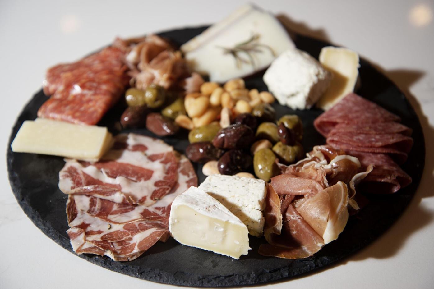 Several charcuterie options