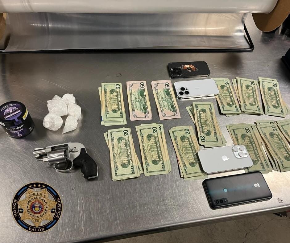 Douglas County traffic stop leads to drug bust and stolen firearm