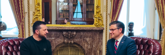 Speaker Johnson unmoved by meeting with Ukrainian President Zelensky