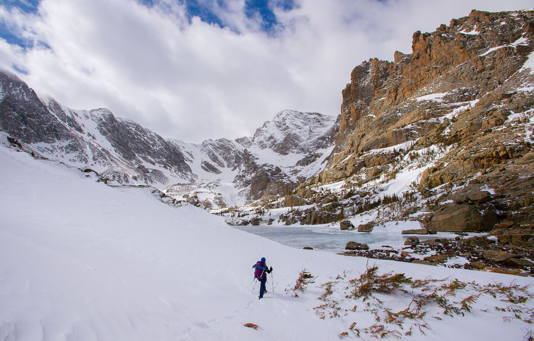 All the usual spoils, plus peace and quiet, during winter at Rocky Mountain National Park