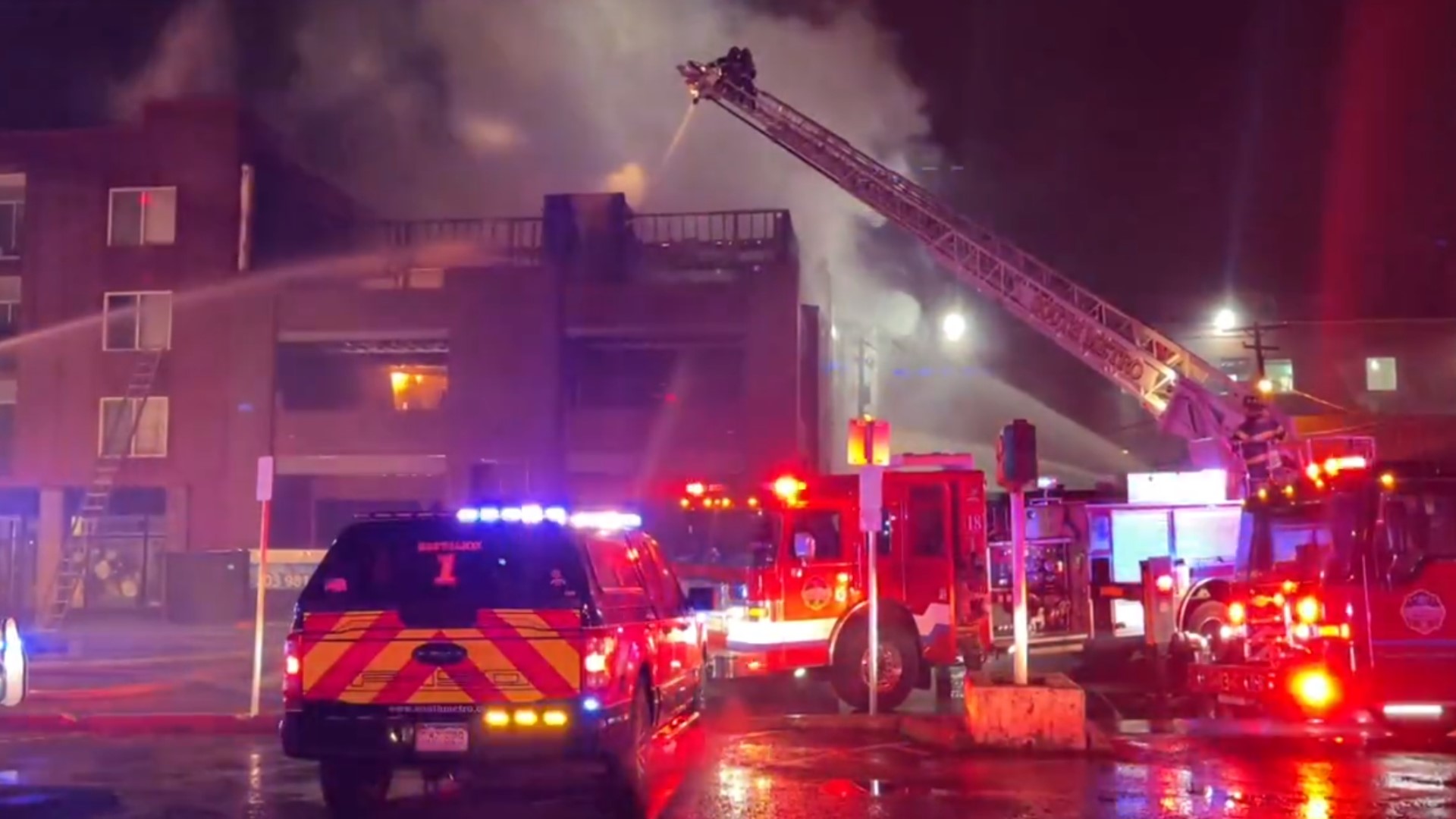 Man wanted in connection to 2-alarm fire in Littleton