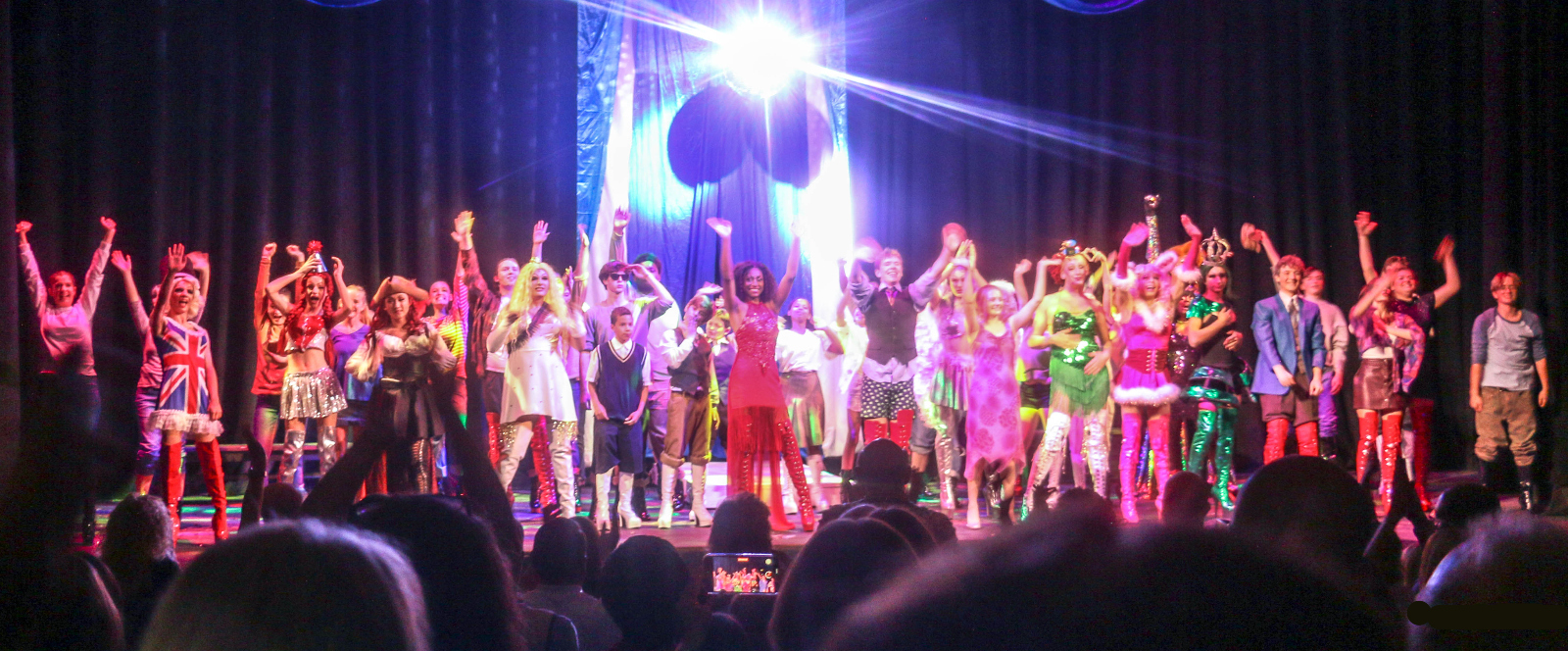 The cast of Denver School of the Arts'