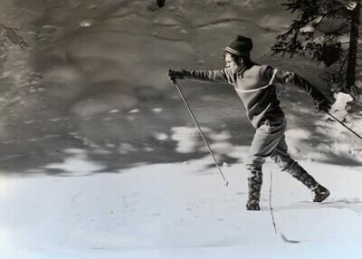 A young Gene Dayton doing what he loves most. He started Breckenridge Nordic Center in 1969. (Courtesy photo)