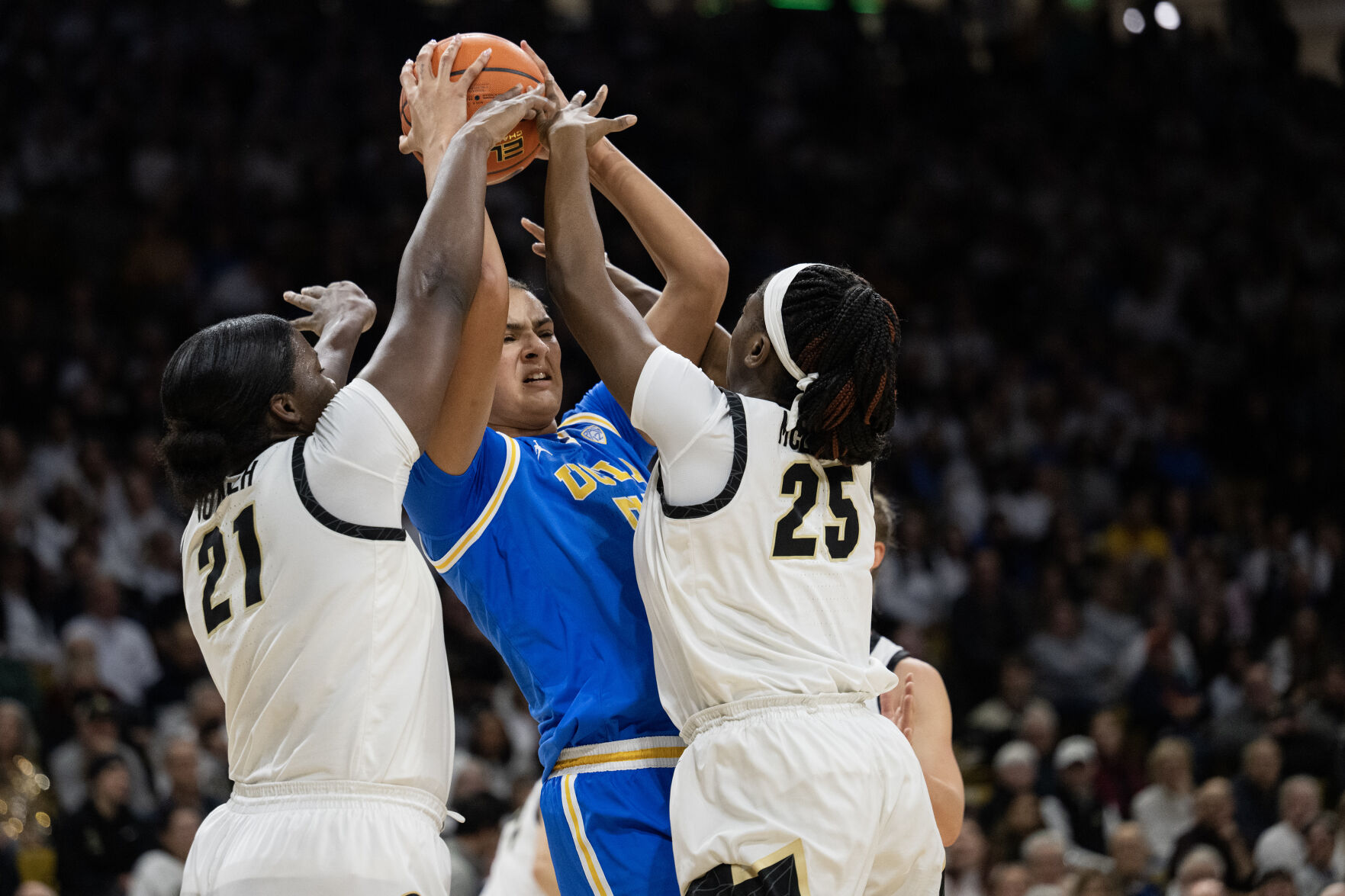 PHOTOS: No. 3 CU women’s basketball falls to No. 5 UCLA