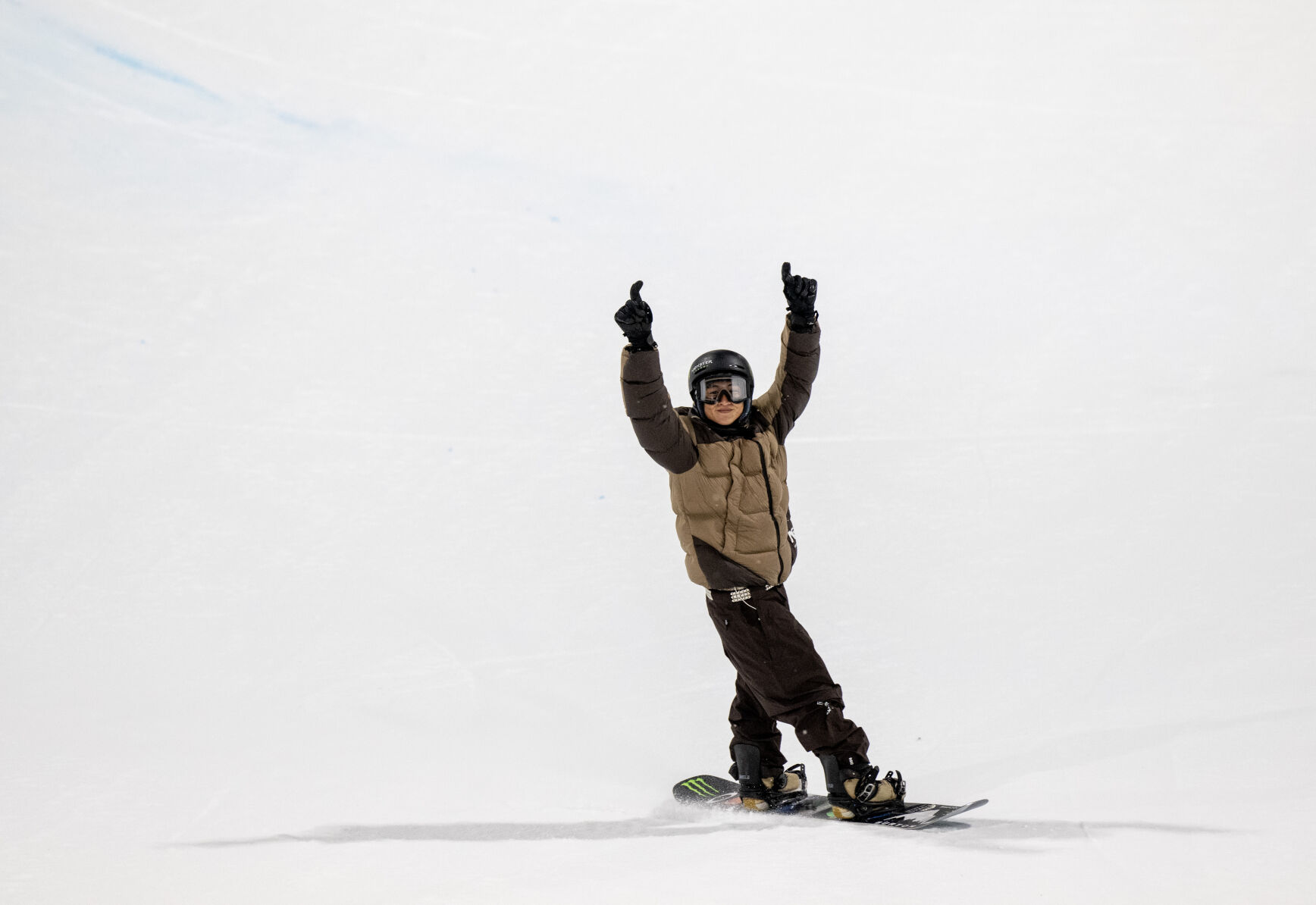 Kaishu Hairano of Japan competes in the Monster Energy Men’s Snowboard SuperPipe Final on day 1 of the X Games Aspen 2024 on January 26, 2024 in Aspen, Colo. (Parker Seibold, The Gazette) (Parker Seibold)