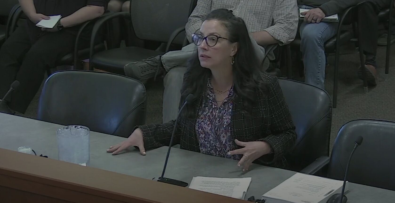 Becky Mitchell, the state of Colorado's commissioner to the Upper Colorado River Commission, gives an informational presentation on the Colorado River at the Colorado Springs Utilities Board of Directors regular meeting on Wednesday, Jan. 17, 2024. (Screen capture courtesy of Colorado Springs Utilities) (Screen capture courtesy of Colorado Springs Utilities)