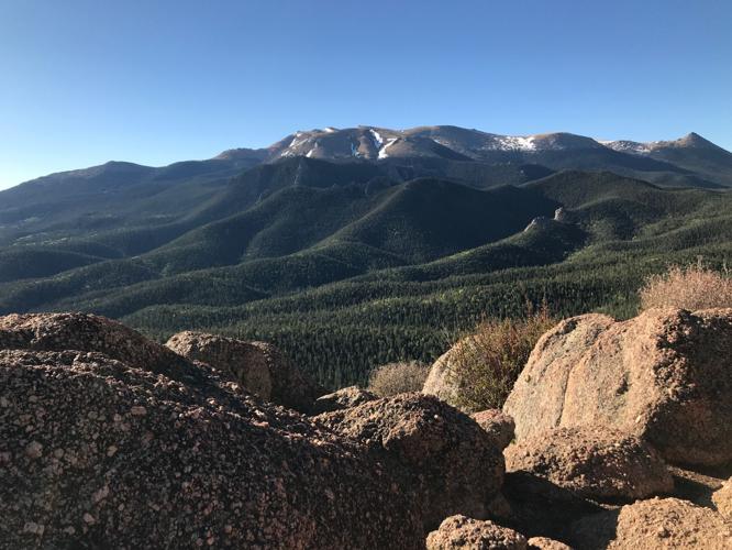 View of Pikes Peak from Raspberry Mountain (copy)