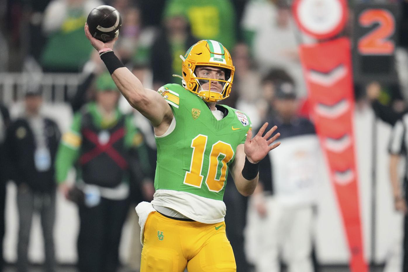 Broncos get ‘our guy’ with selection of Oregon quarterback Bo Nix at No. 12 in NFL draft