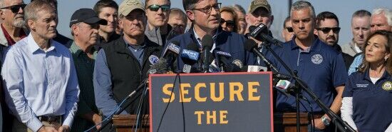 Mike Johnson considers negotiating directly with White House on border security