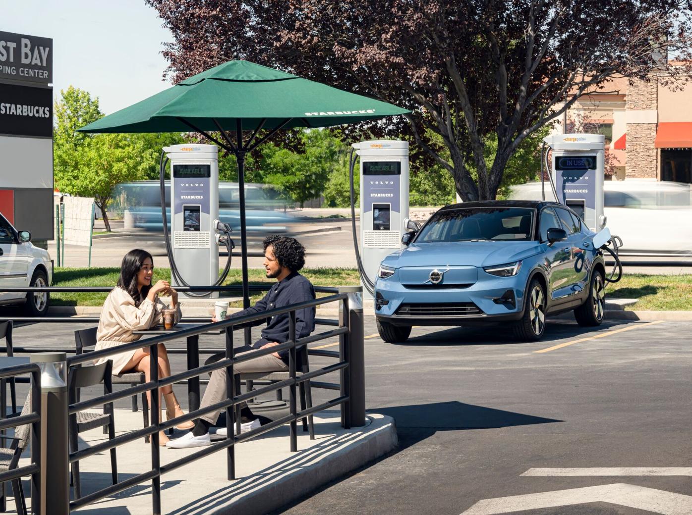 Starbucks partners with Volvo to boost EV charging stations from Denver to Seattle