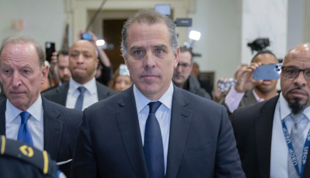 Joe Biden absent as Hunter soaks up spotlight