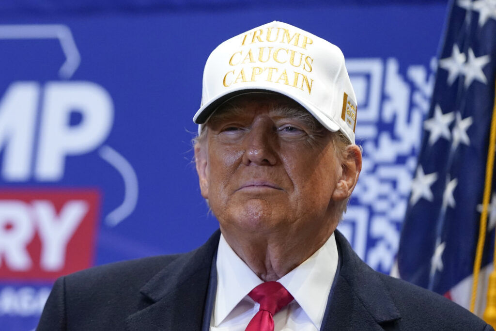 Doug Burgum becomes first 2024 candidate to endorse Donald Trump