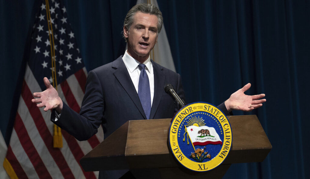 Three times Gavin Newsom defied Democrats in California