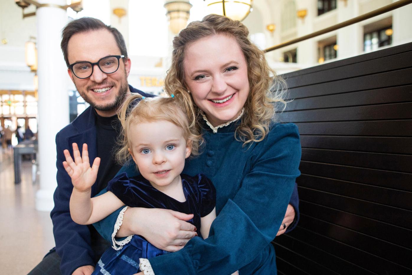 Local actor Eli Stewart, 34, was a father for all seasons